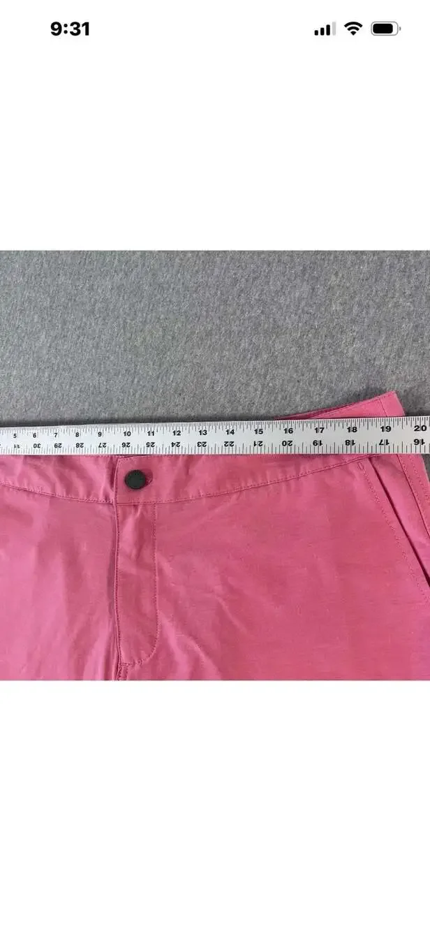 Faherty All Day Shorts Sunset Pink Size 38